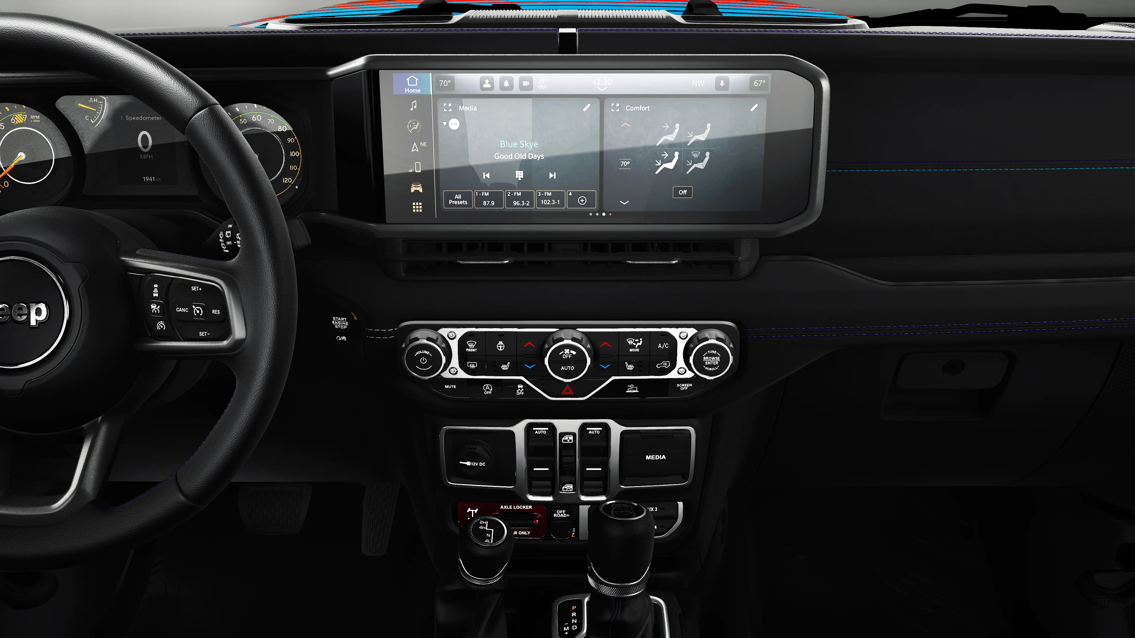 New 2027 Black Clear-Coat Exterior Paint Jeep Rewind image 5