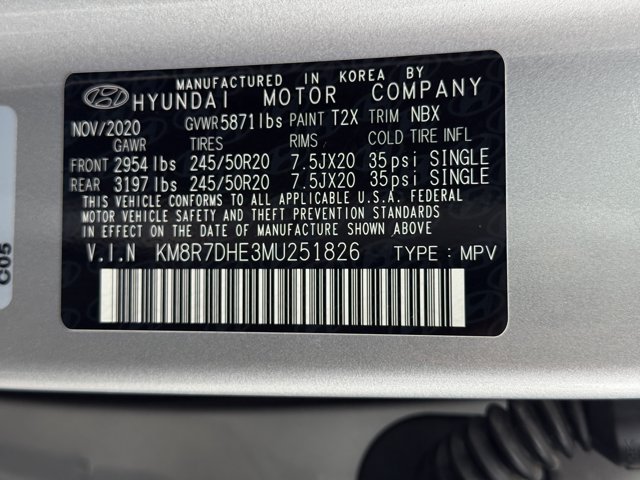 Used 2021 Typhoon Silver Hyundai Calligraphy image 31