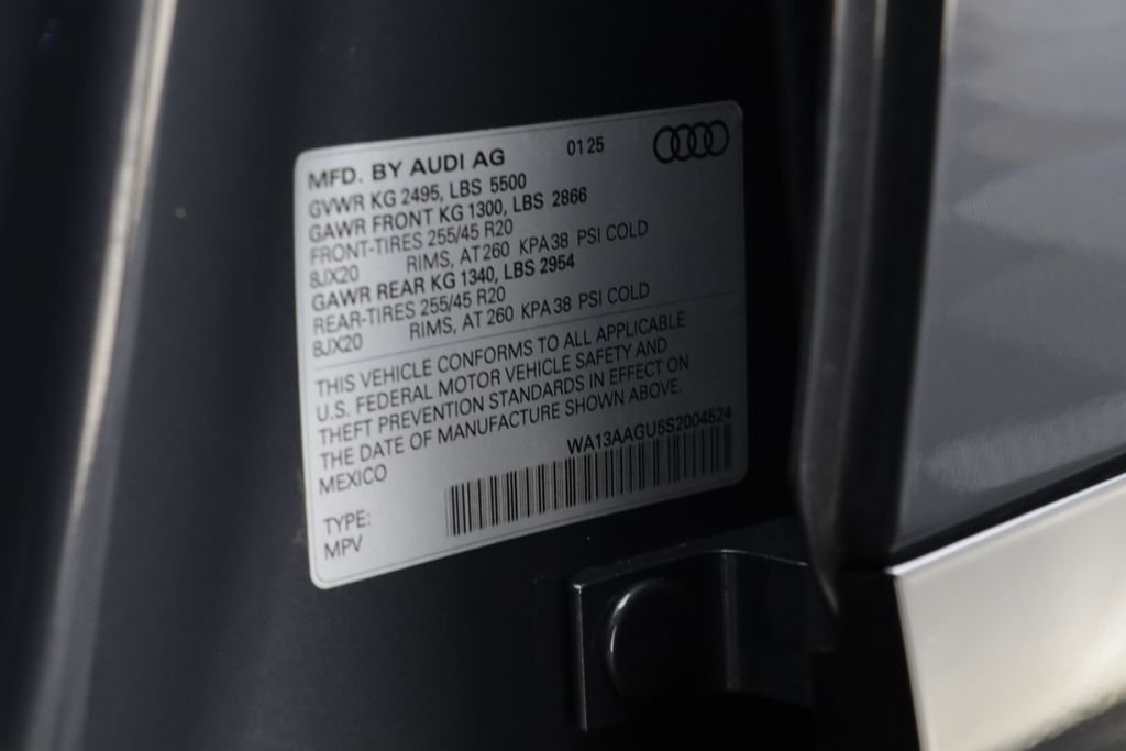 Used 2025 Gray Audi 2.0T Prestige image 27