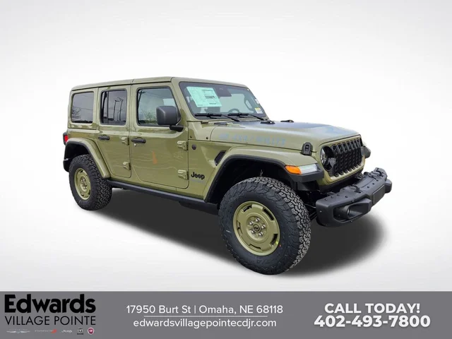 New 2026 Jeep Wrangler Willys 41 4WD