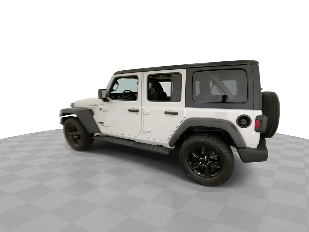Used 2021 Bright White Clear Coat Jeep Willys image 7