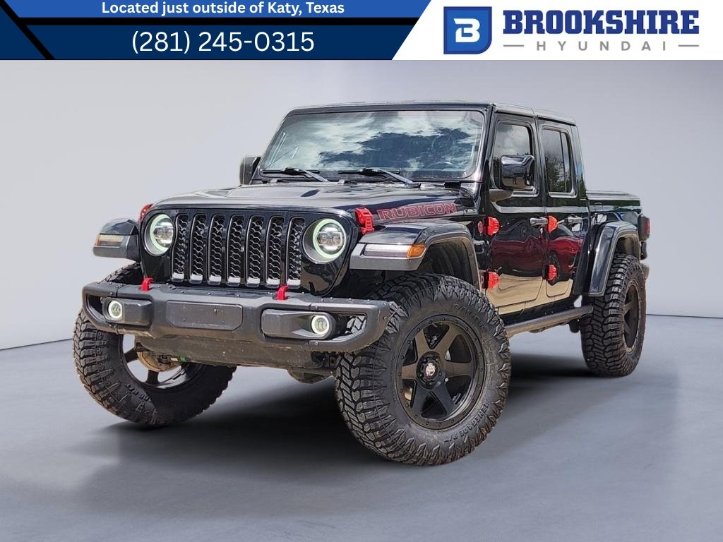 Used 2020 Black Clearcoat Jeep Rubicon image 1