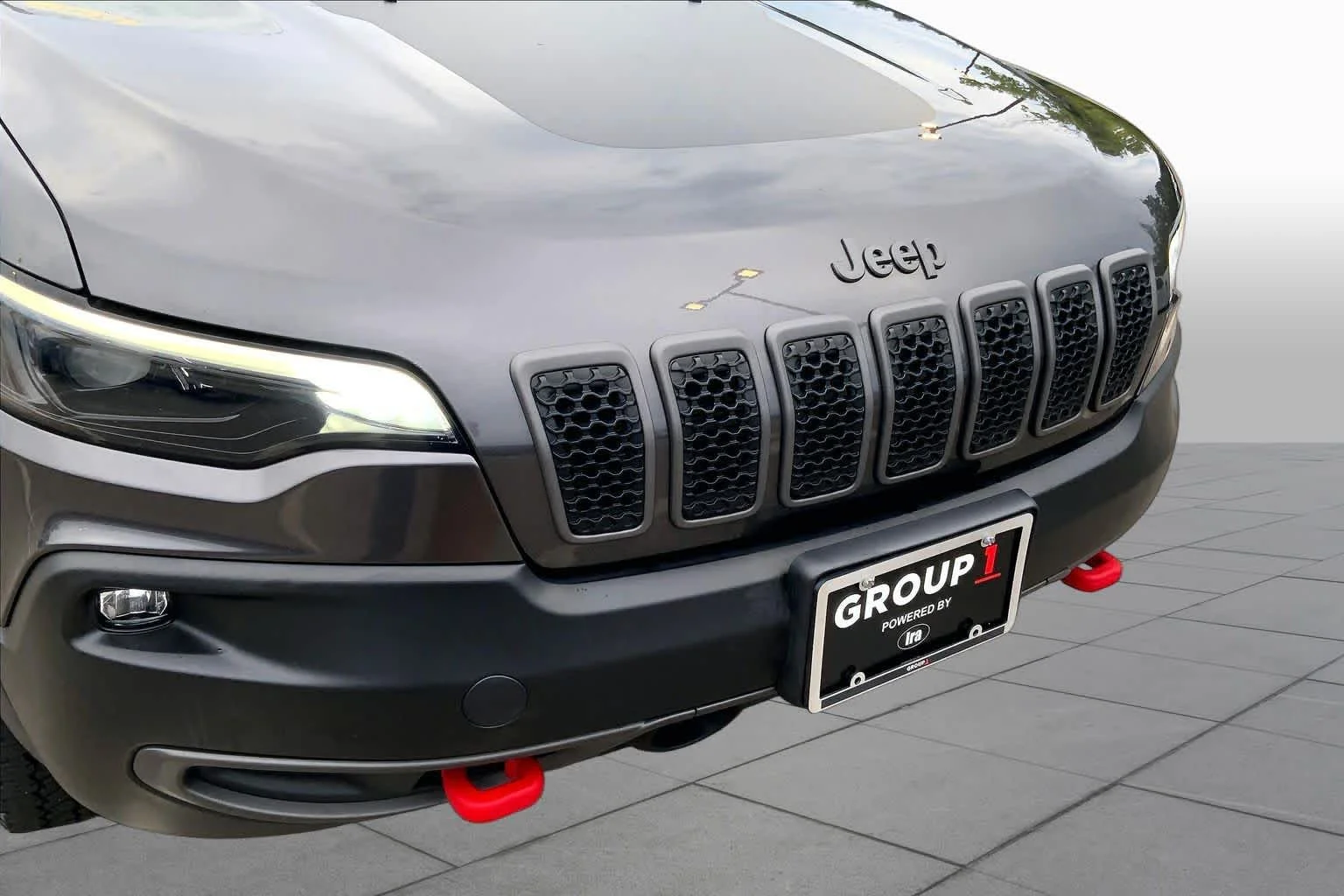 Certified Used 2021 Granite Crystal Clearcoat Metallic Jeep Trailhawk image 32
