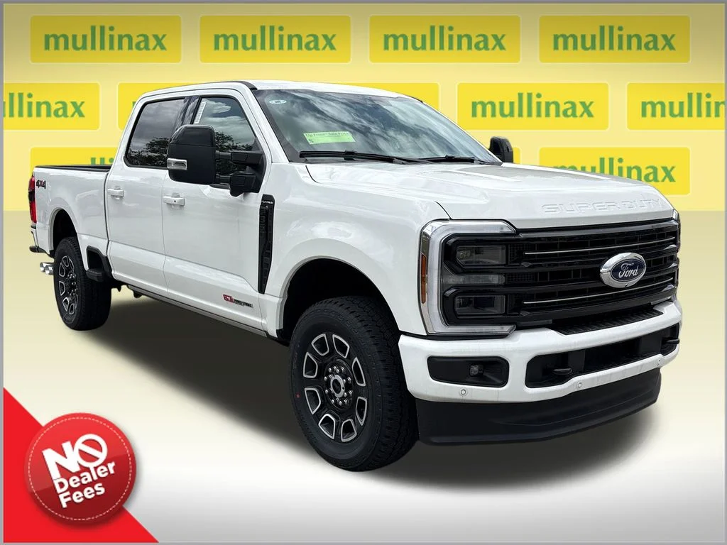 New 2026 White Ford Platinum image 1