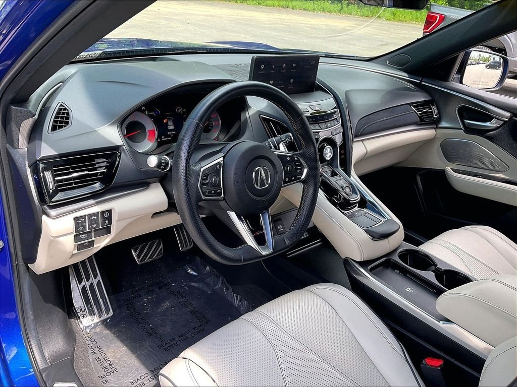 Used 2025 Blue Acura A-Spec Advance Package image 8