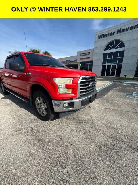 Used 2017 Red Ford XLT image 1