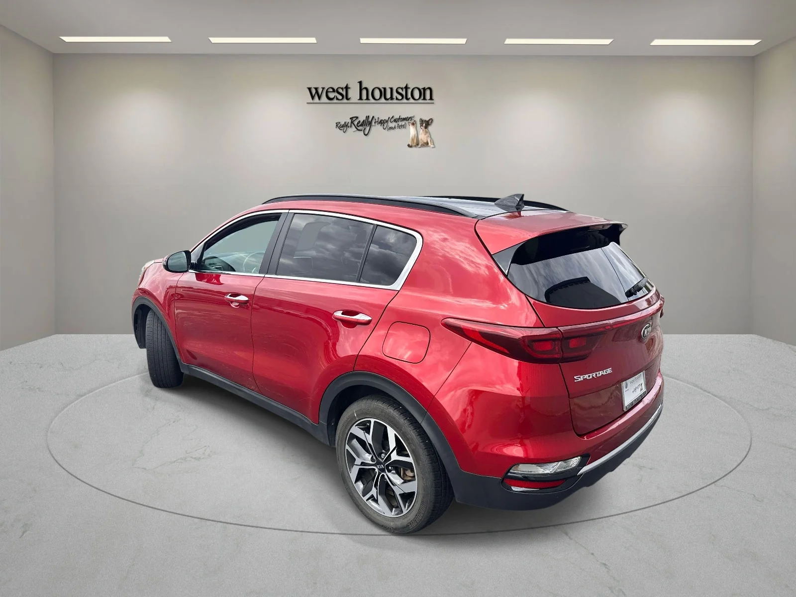 Used 2021 Hyper Red Kia EX image 7
