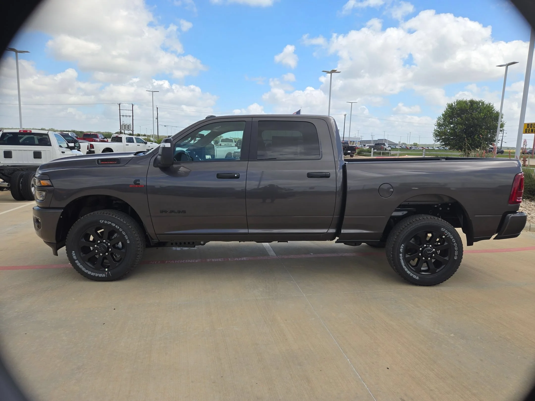 New 2026 Granite Crystal Metallic Clearcoat RAM Big Horn image 6