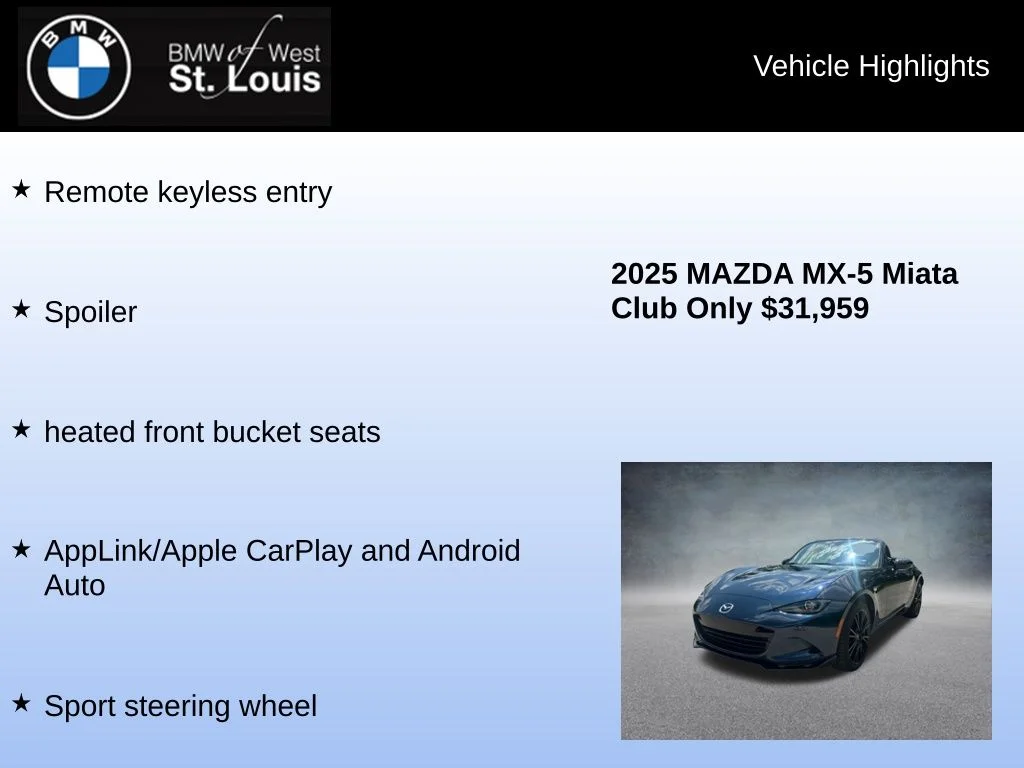 Used 2025 Blue Mazda Club image 8