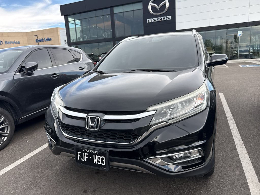 Used 2015 Crystal Black Pearl Honda EX-L image 1