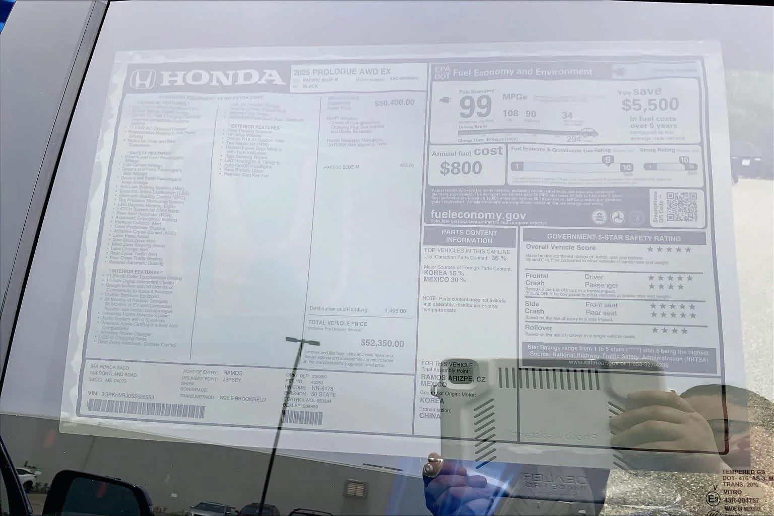 2025 Honda Prologue EX - Photo 18