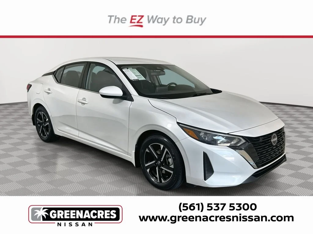 Certified Used 2024 White Nissan SV image 1