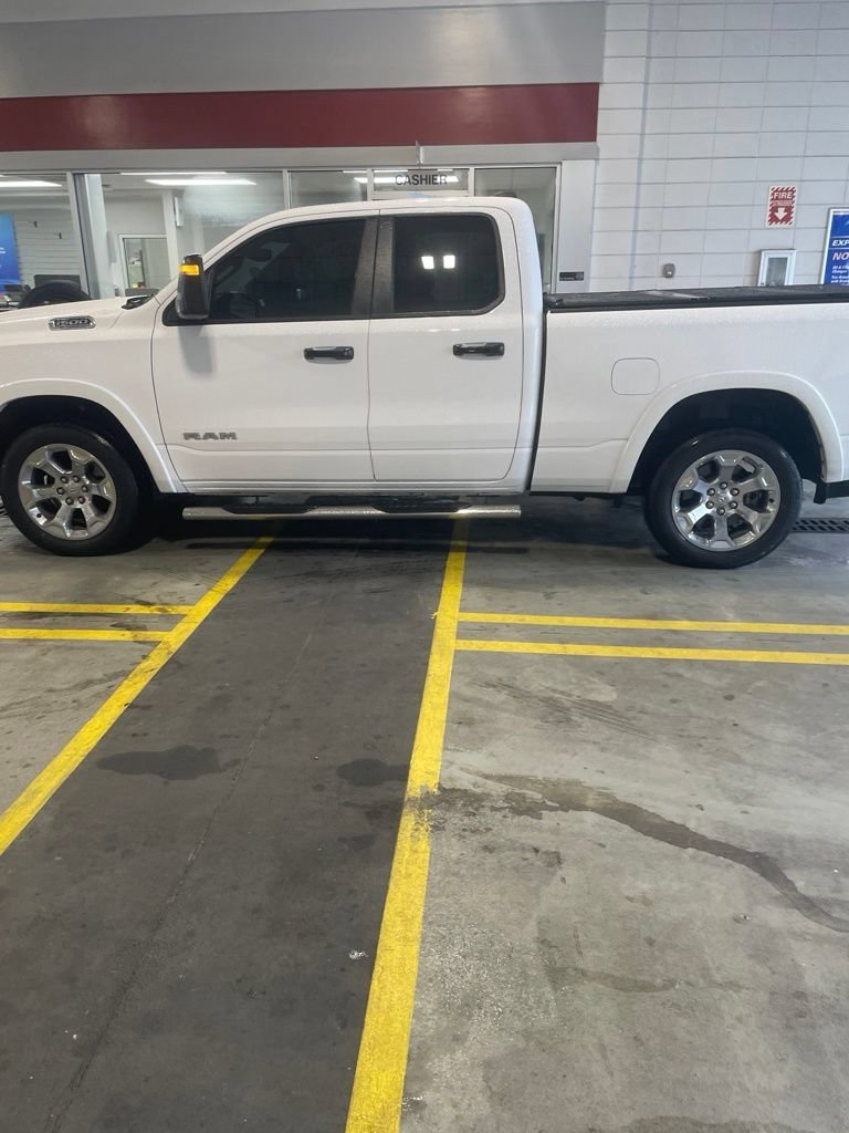 Used 2025 Bright White Clearcoat Ram Big Horn image 2