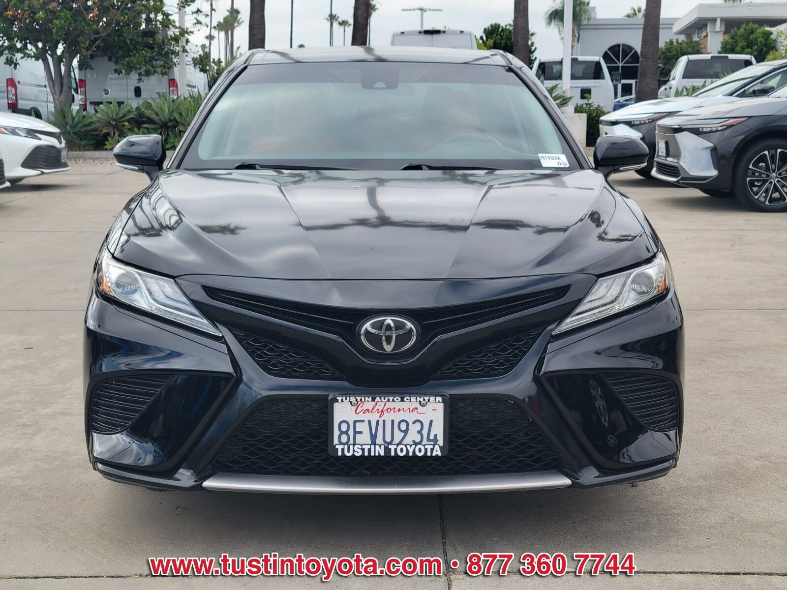 Certified Used 2019 Black Toyota XSE image 8