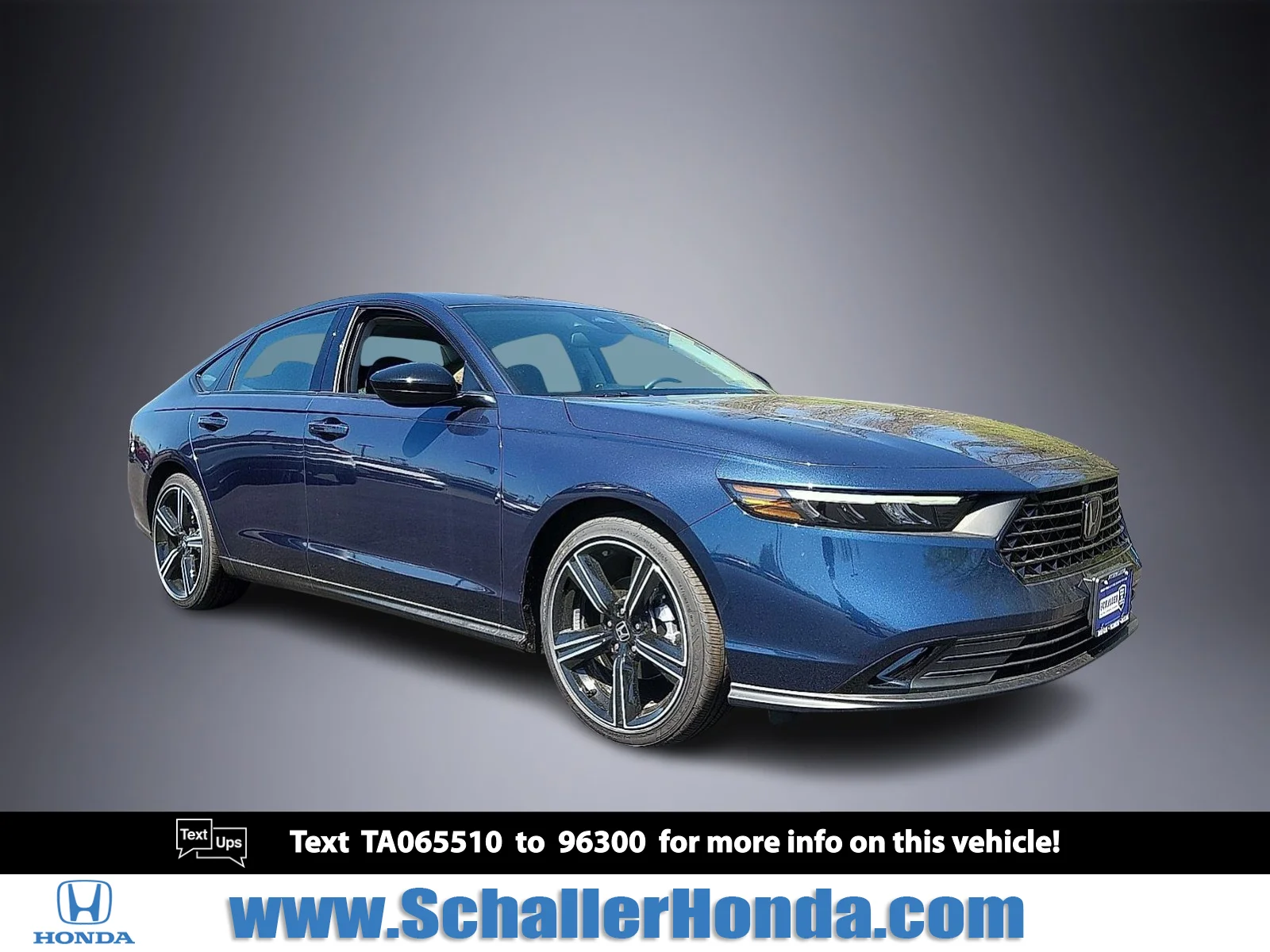 New 2026 Canyon River Blue Metallic Honda SE image 1