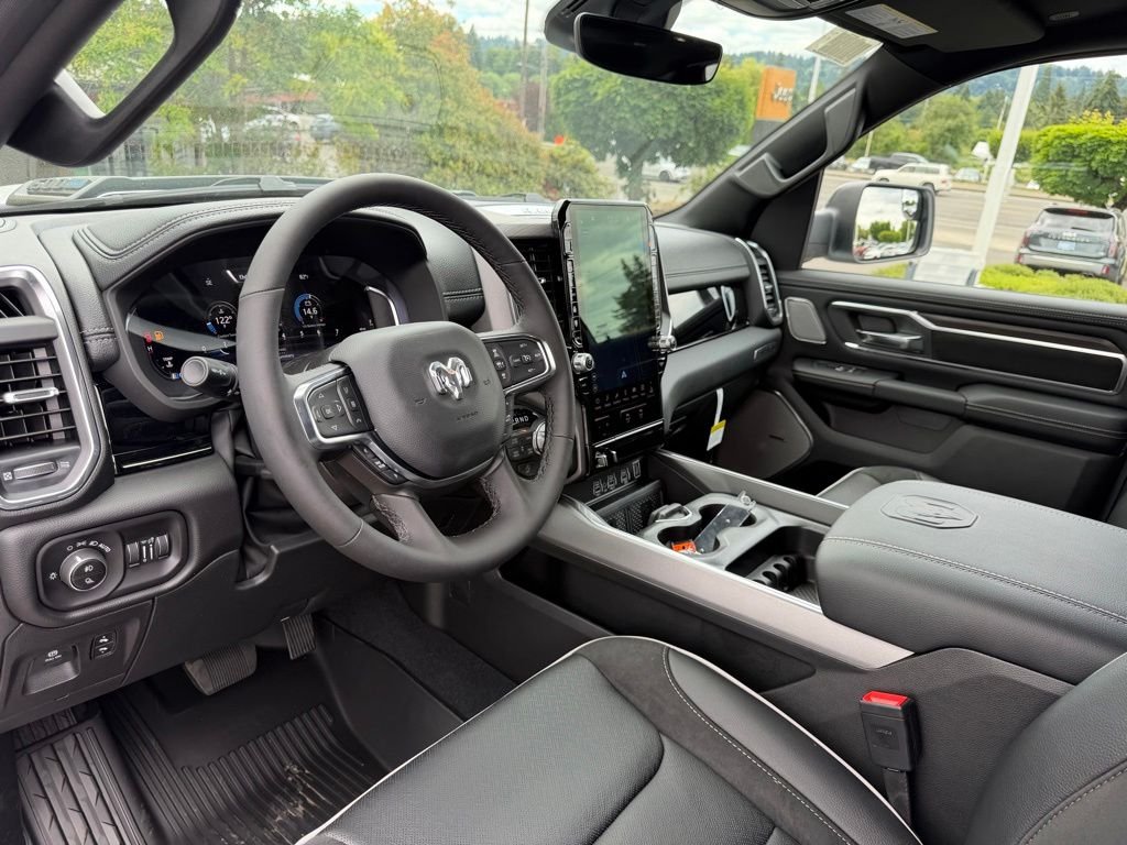 New 2026 Bright White Clear-Coat Exterior Paint RAM Laramie image 17