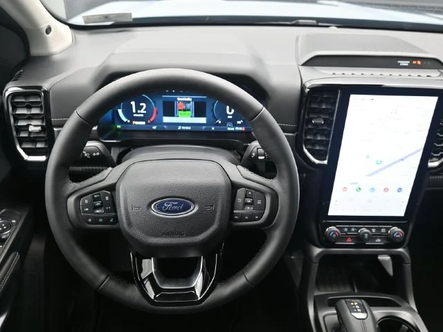 Used 2024 Azure Gray Metallic Ford Lariat image 39