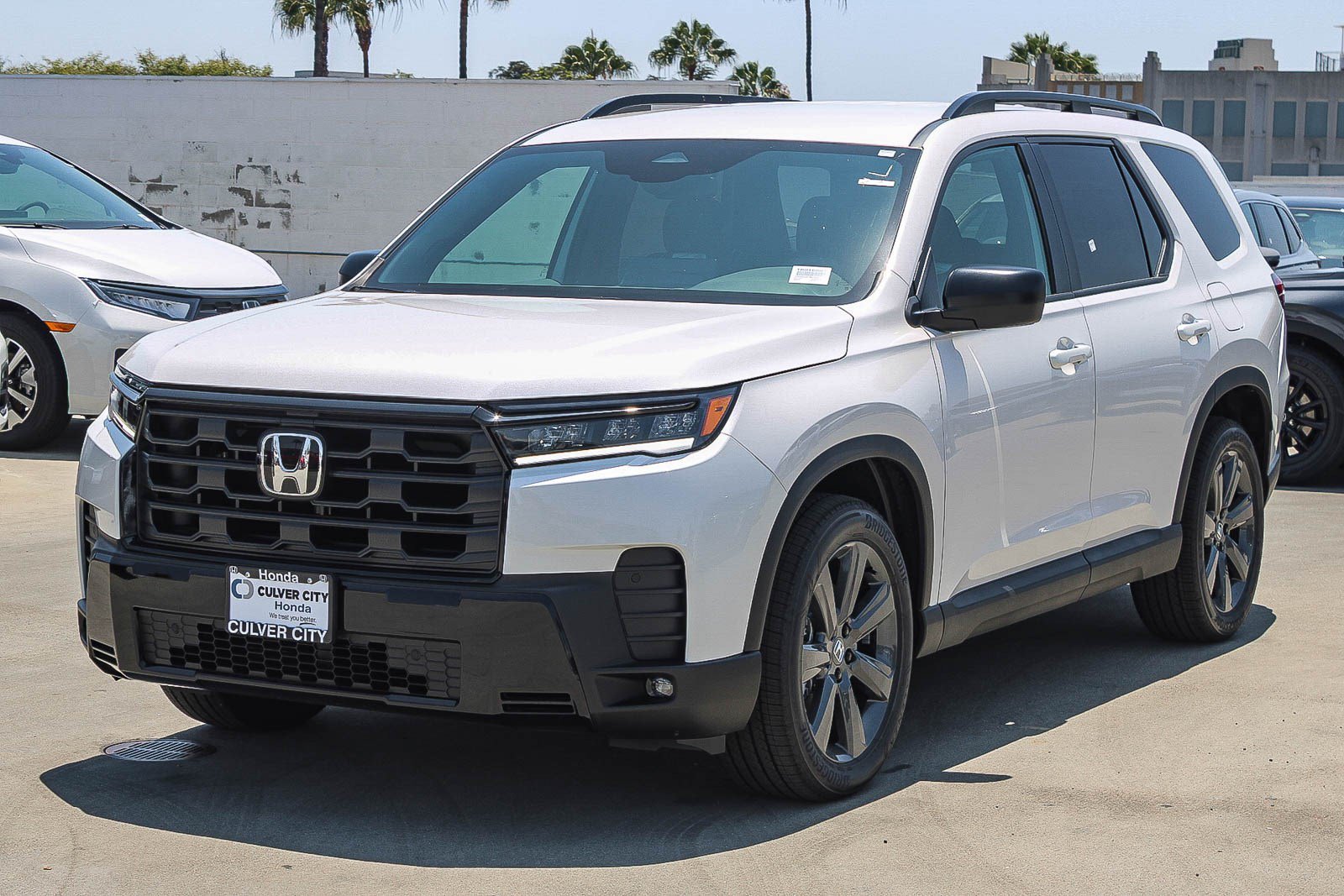 New 2026 Platinum White Pearl Honda Sport image 3