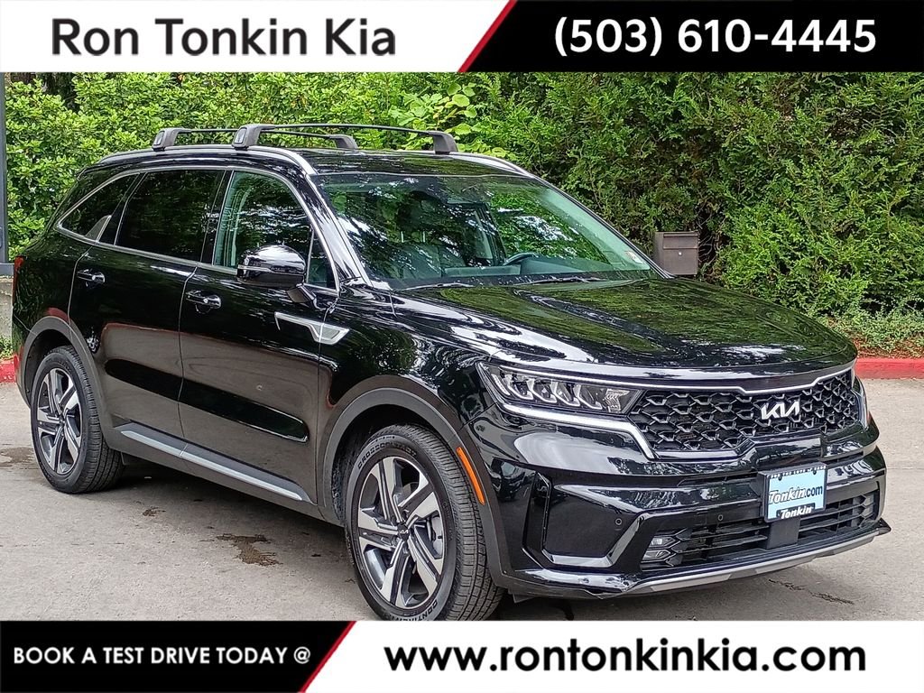 Used 2023 Aurora Black Kia EX image 1