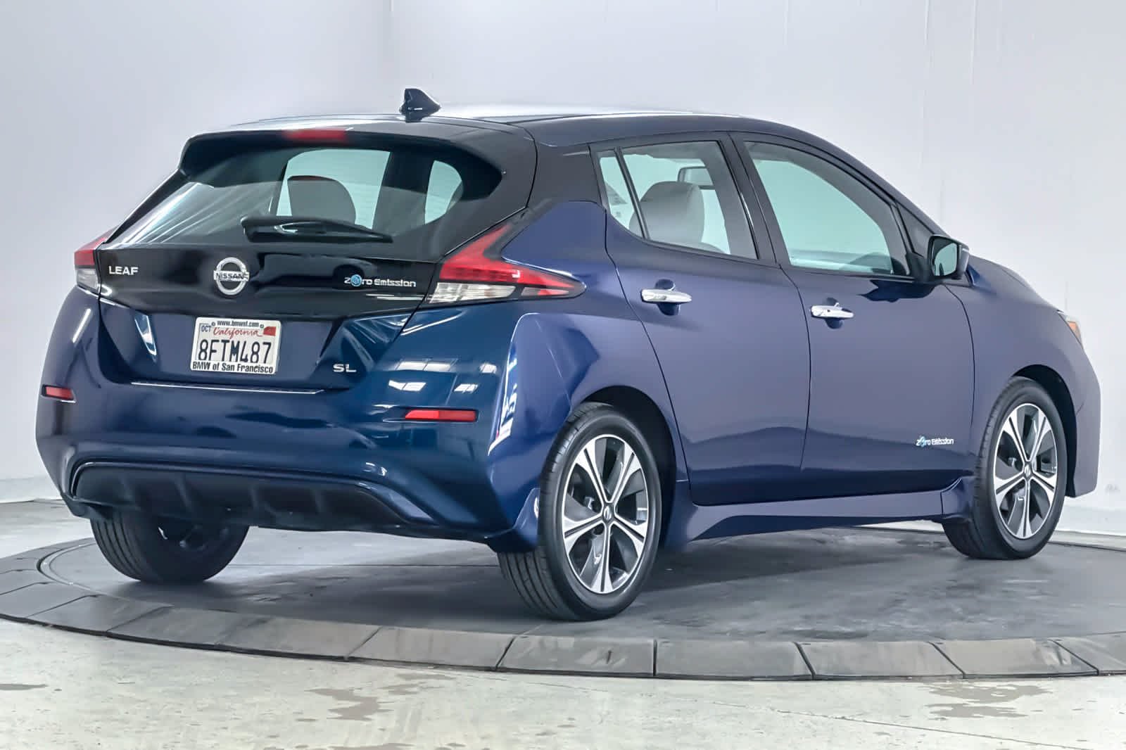 Used 2018 Nissan LEAF SL with VIN 1N4AZ1CP5JC312121 for sale in San Francisco, CA
