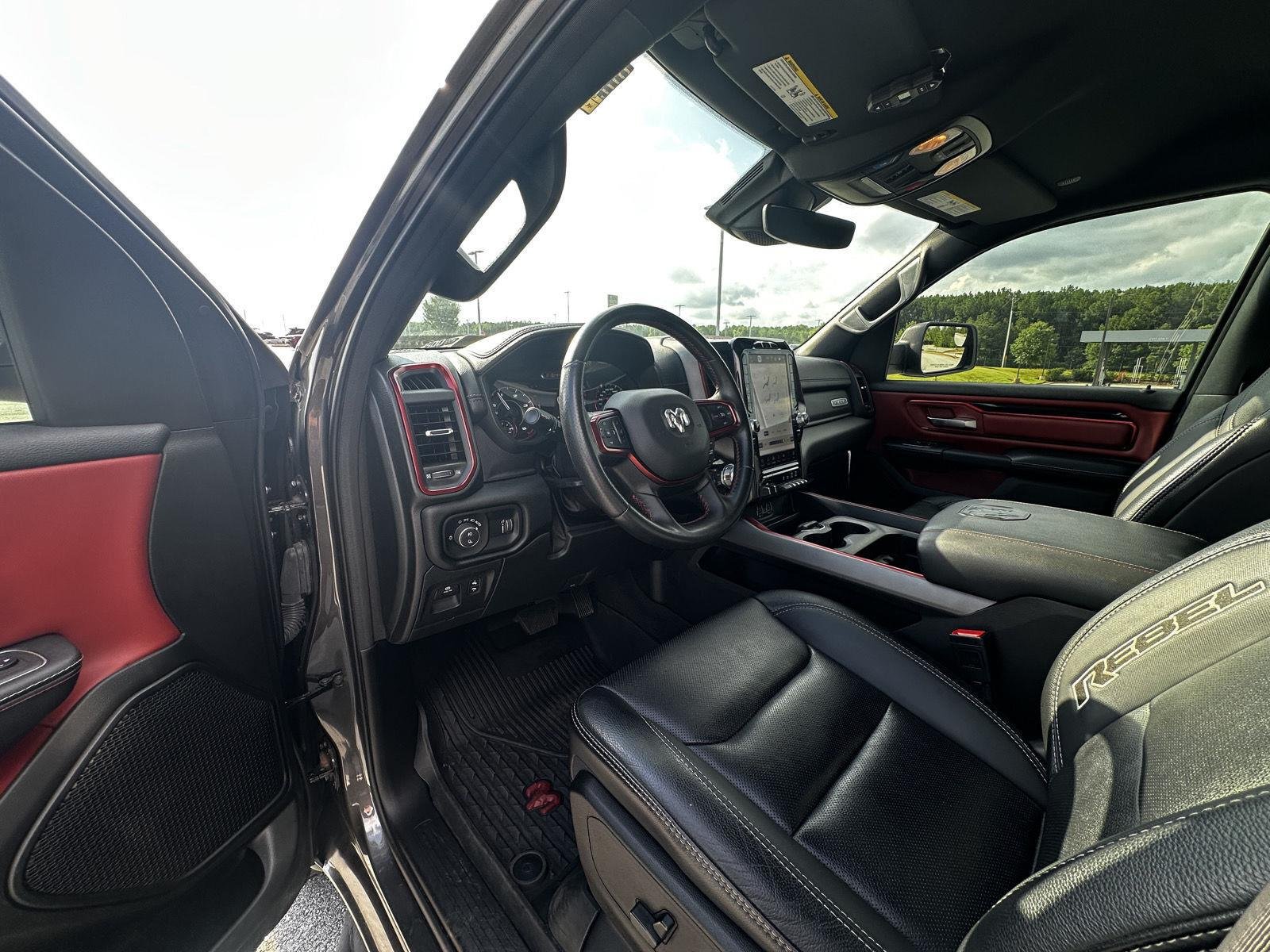 Used 2022 Granite Crystal Metallic Clearcoat Ram Rebel image 10