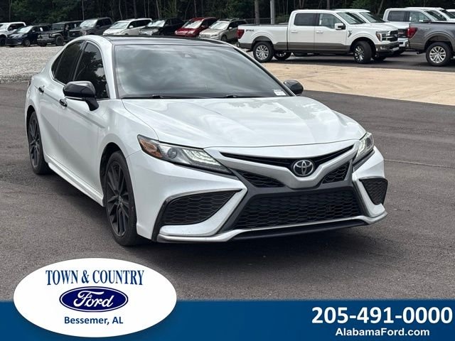 Used 2021 White Toyota XSE image 1