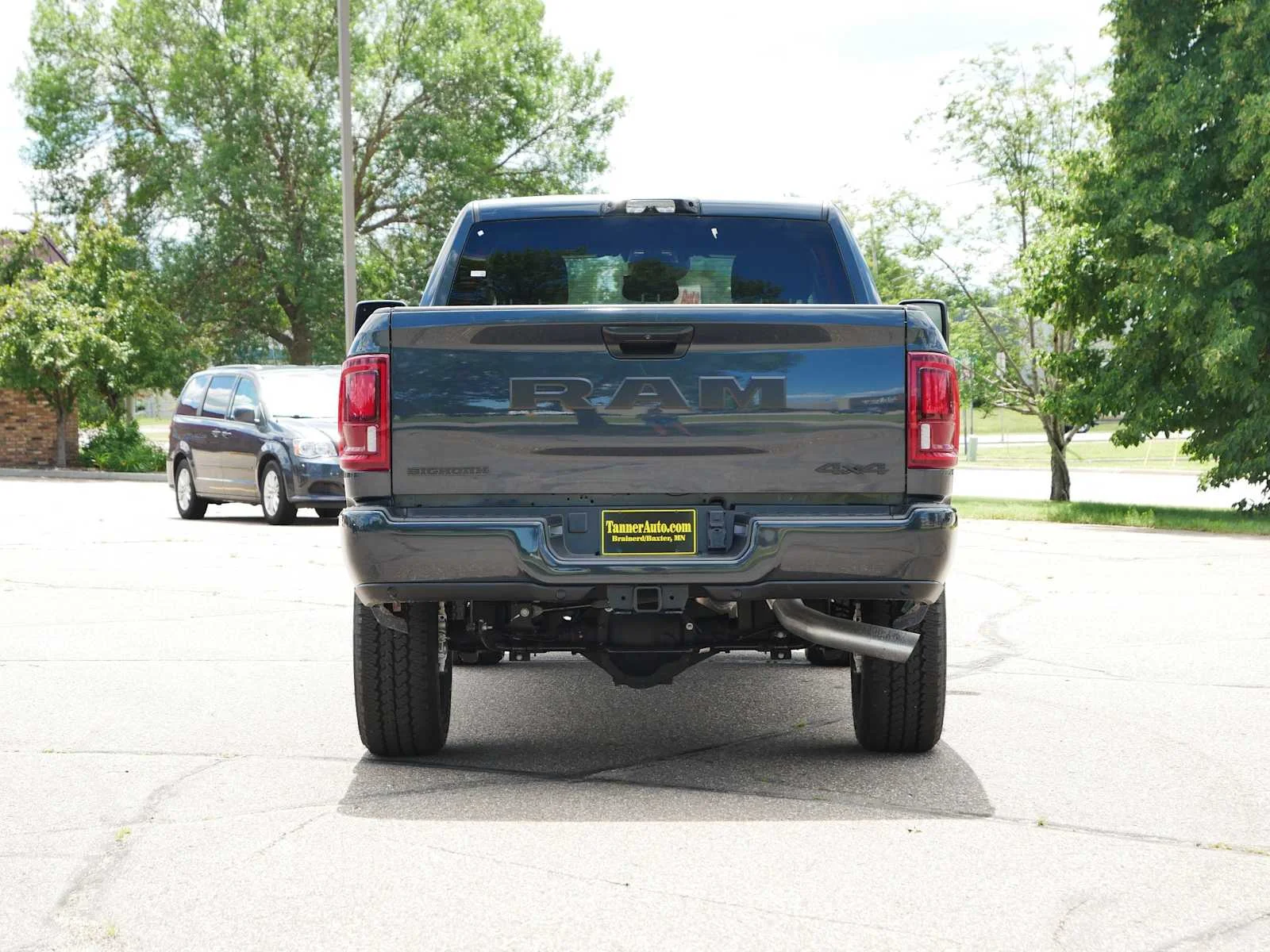 New 2025 Forged Blue Metallic RAM Big Horn image 5