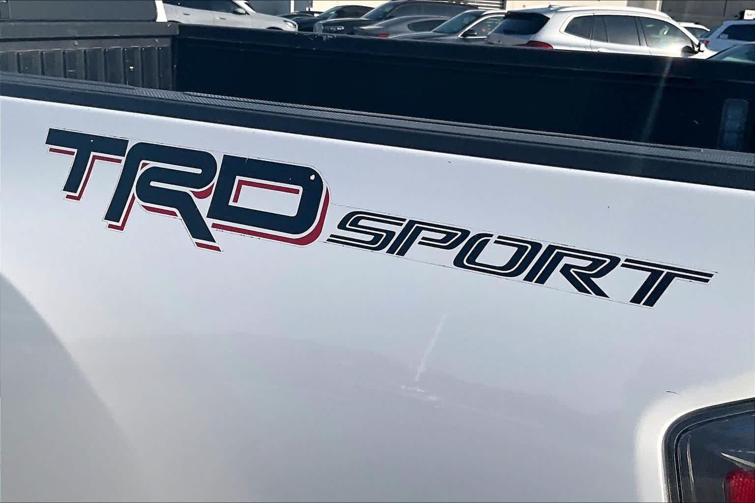 Used 2021 Super White Toyota TRD Sport image 9