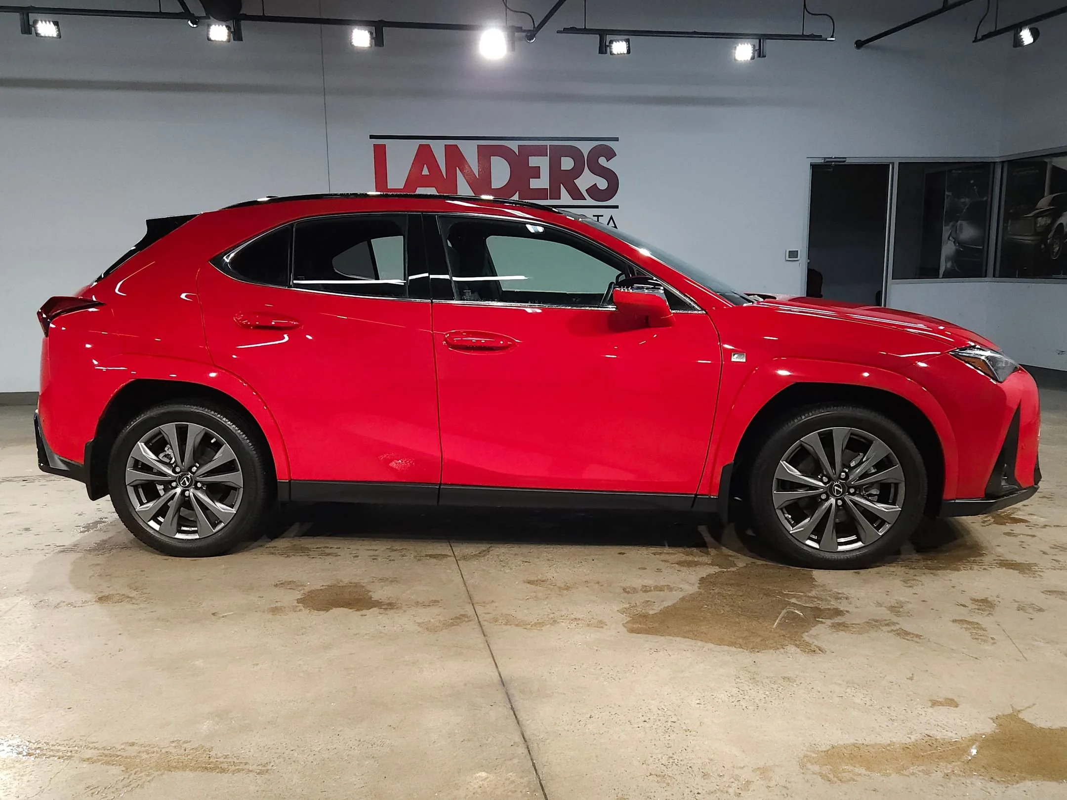 Used 2024 Redline with Obsidian Roof Lexus UX 250h F SPORT Design image 8