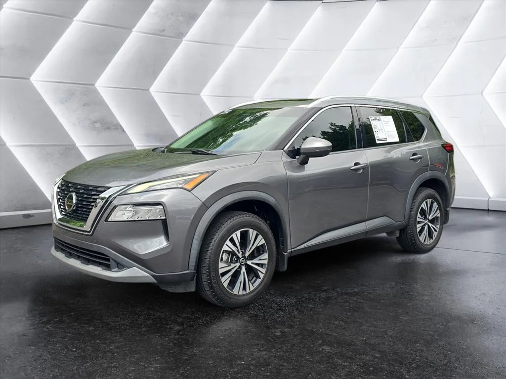 Used 2021 Gray Nissan SV image 1