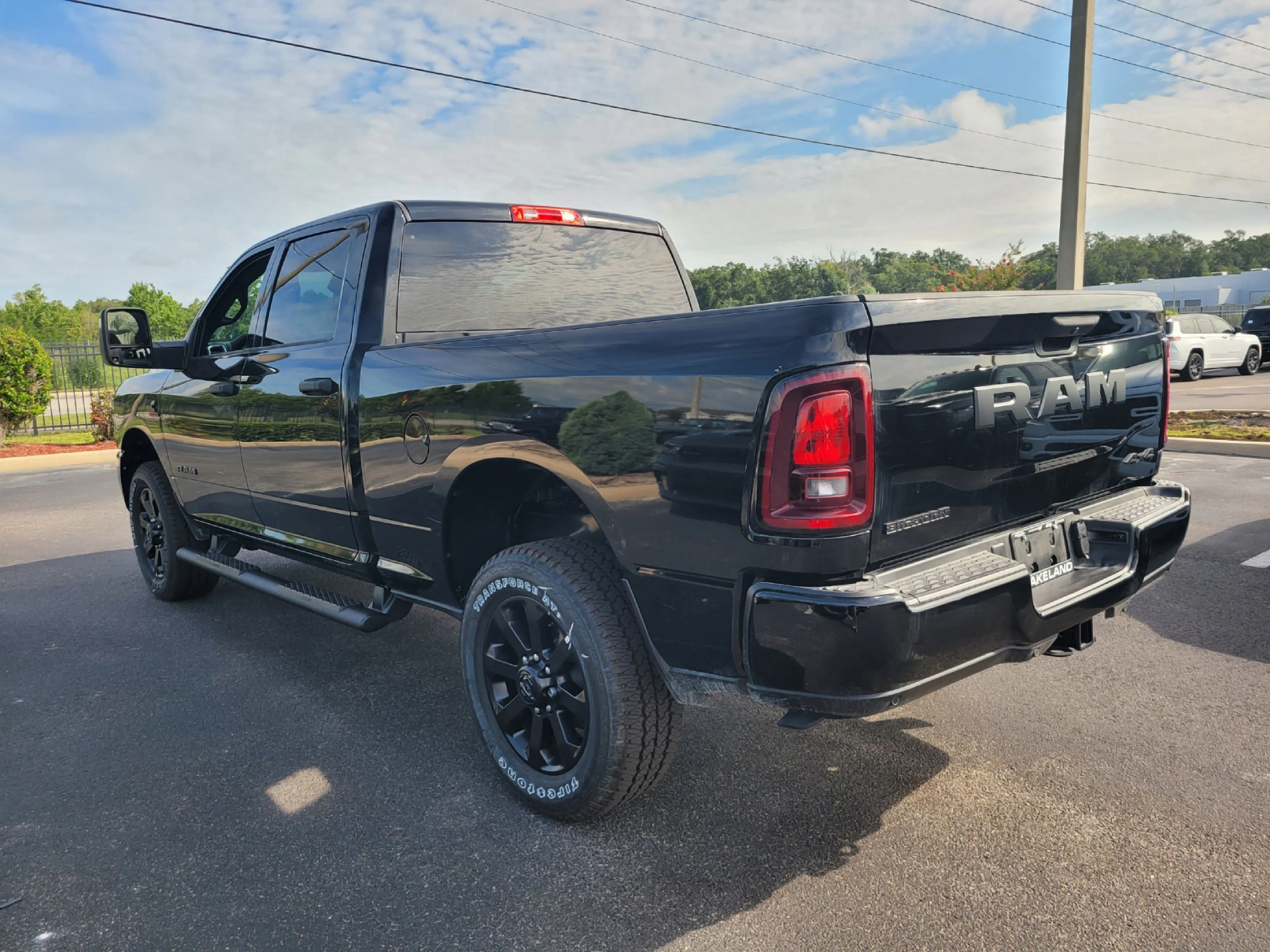 New 2026 Diamond Black Crystal Pearlcoat Ram Big Horn image 8