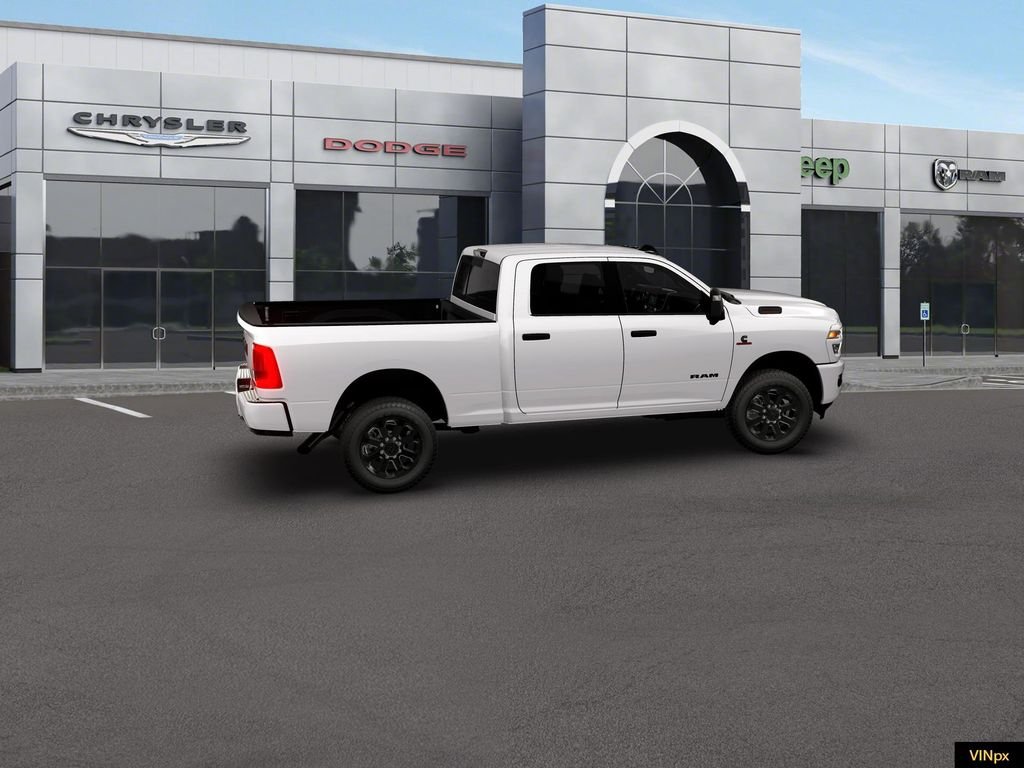 New 2026 Bright White Clear-Coat Exterior Paint RAM Big Horn image 12