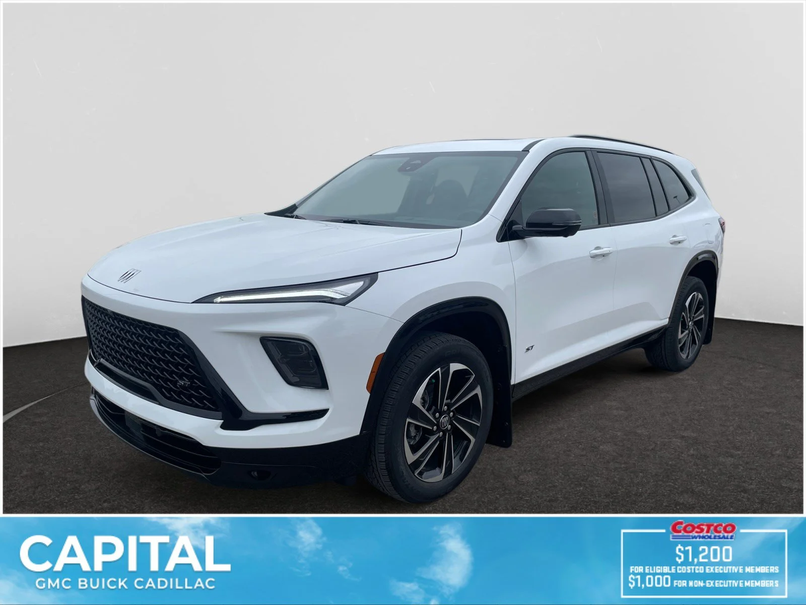 New 2026 Summit White Buick Sport Touring AWD image 1