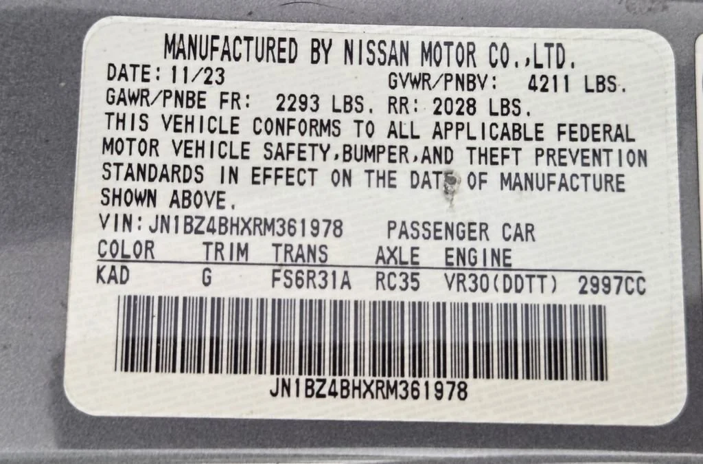 Used 2024 Gun Metallic Nissan Performance image 33