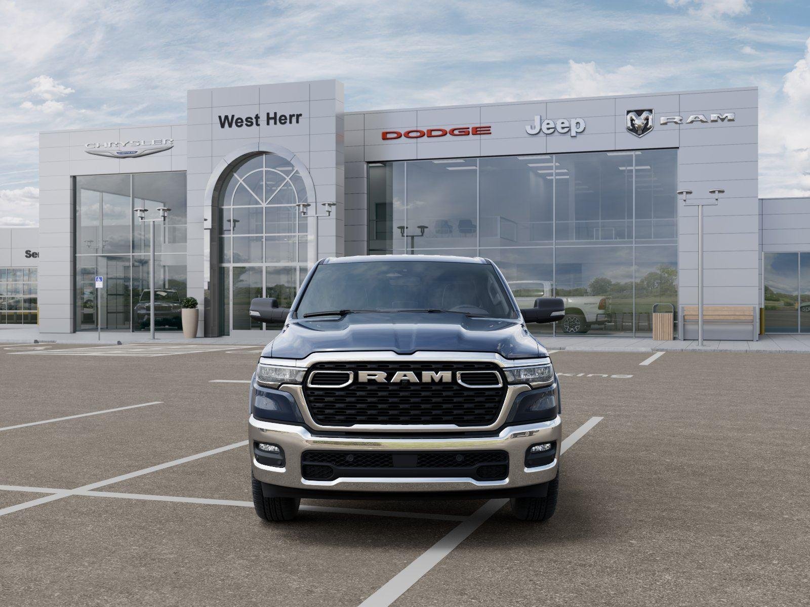 New 2026 Forged Blue Metallic Exterior Paint RAM RAM 1500 BIG HORN CREW CAB 4X4 image 6