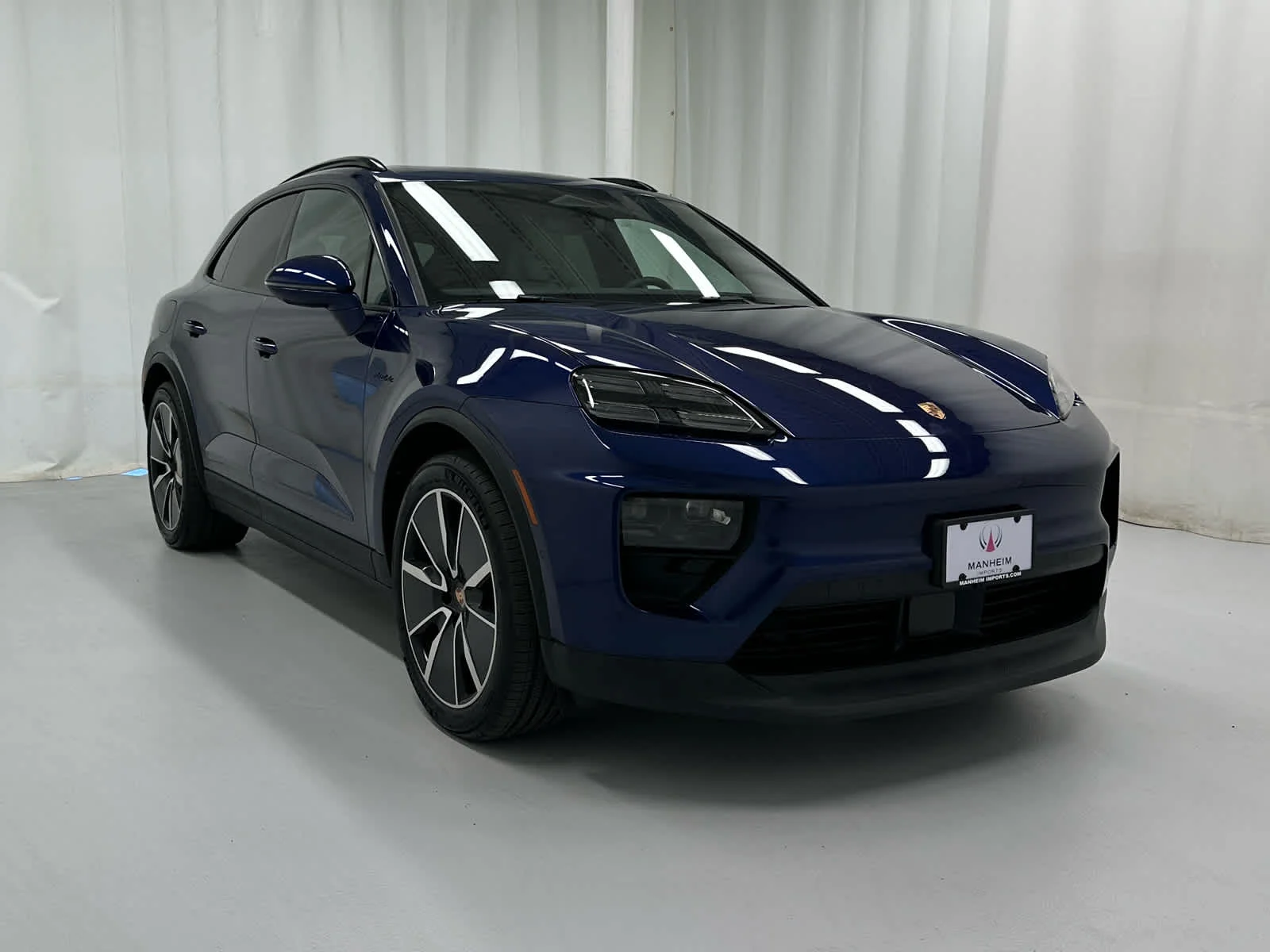 Used 2025 Gentian Blue Metallic Porsche Electric 4 image 2