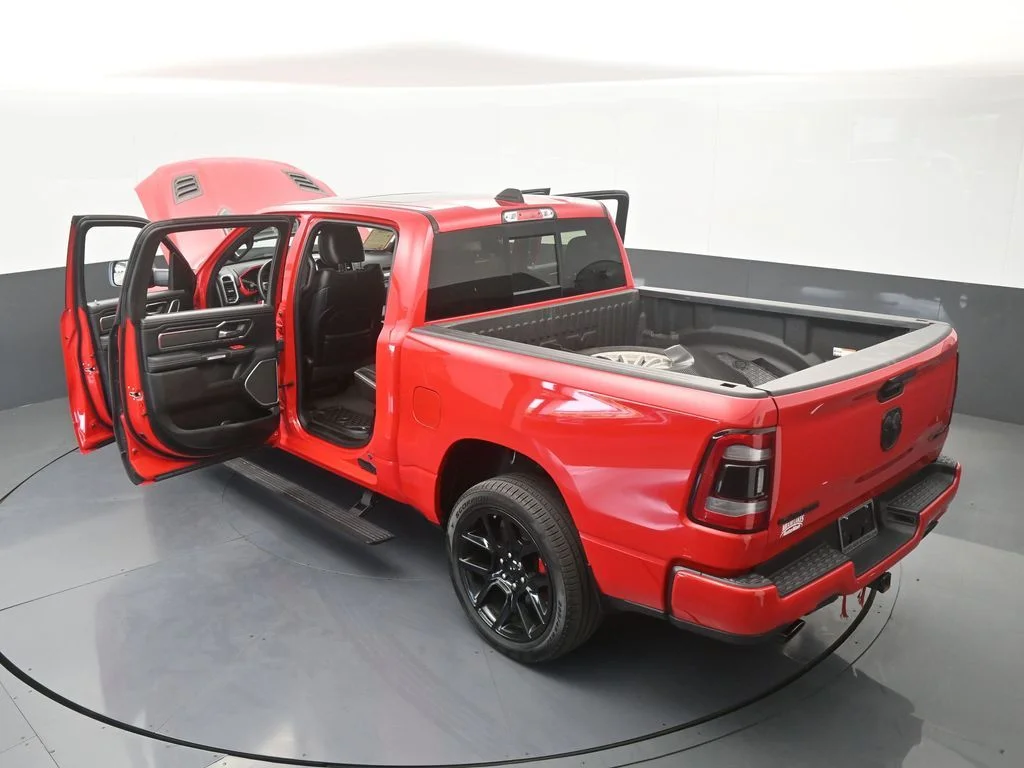 Used 2023 Flame Red Clearcoat Ram Laramie image 75