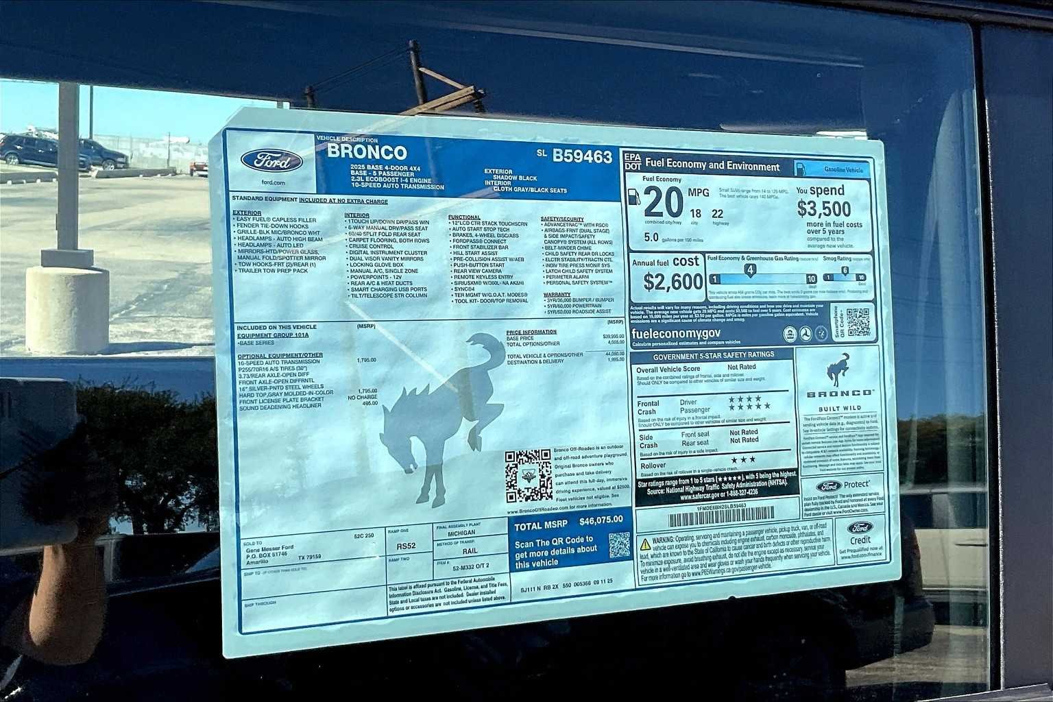 2025 Ford Bronco 4-Door Base - Photo 19