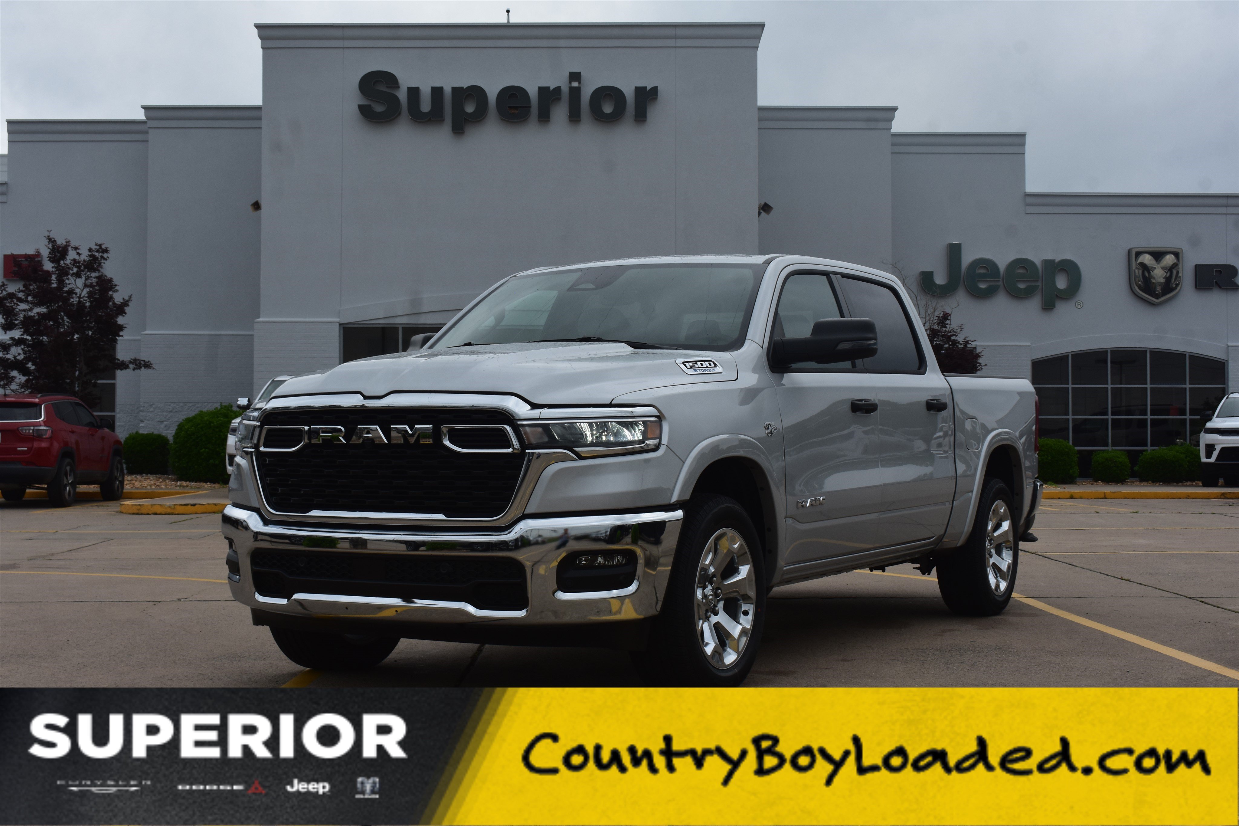 New 2026 Silver Zynith Exterior Paint RAM Big Horn image 1