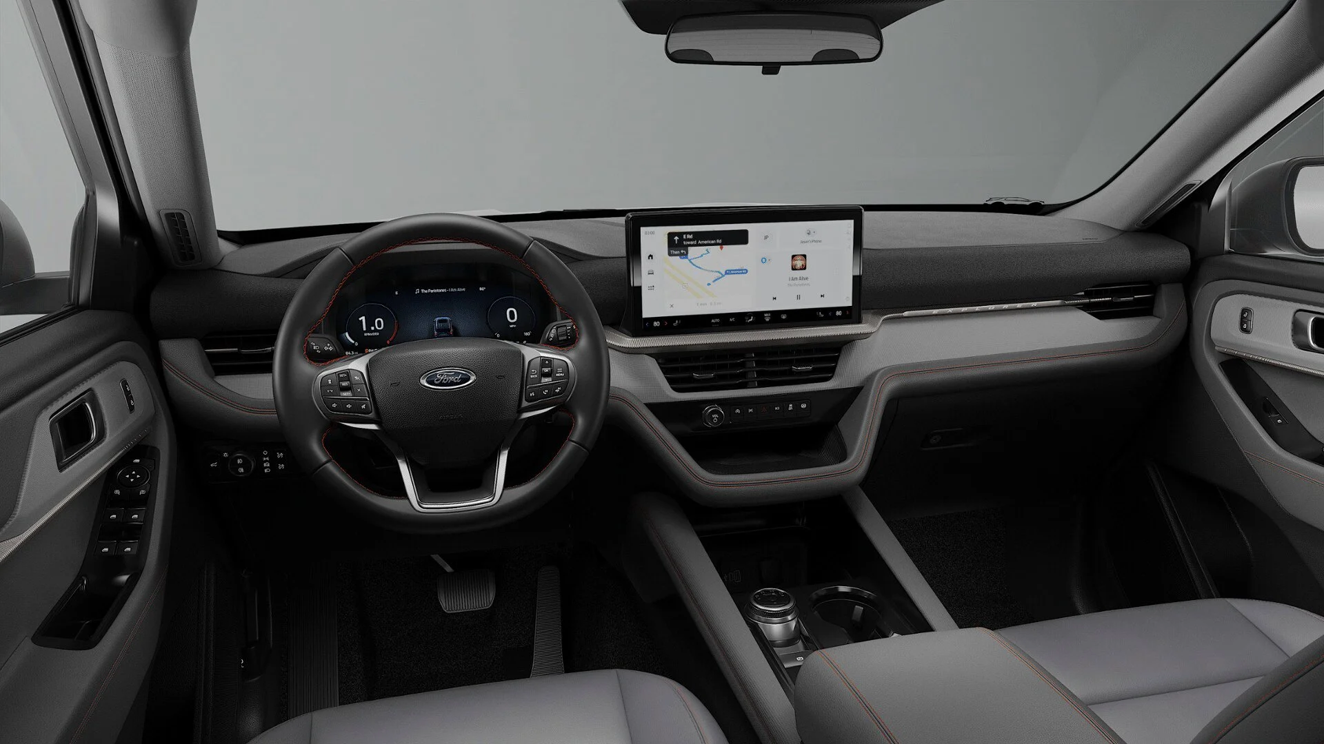 New 2026 Agate Black Metallic Ford Active image 7