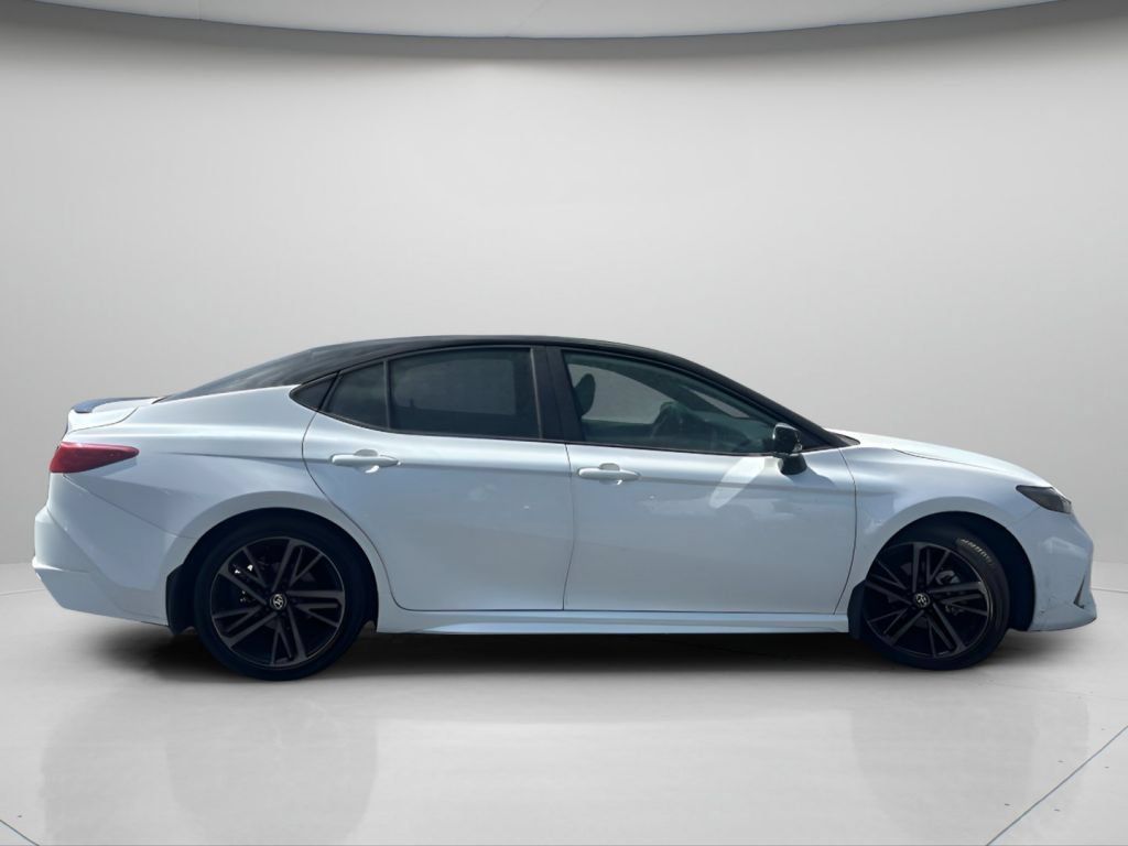 Used 2025 Midnight Black Metallic Toyota XSE image 4