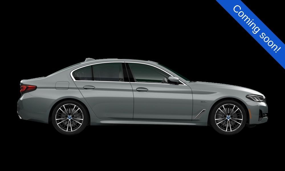 Certified Used 2023 Skyscraper Grey Metallic BMW 530e iPerformance image 1