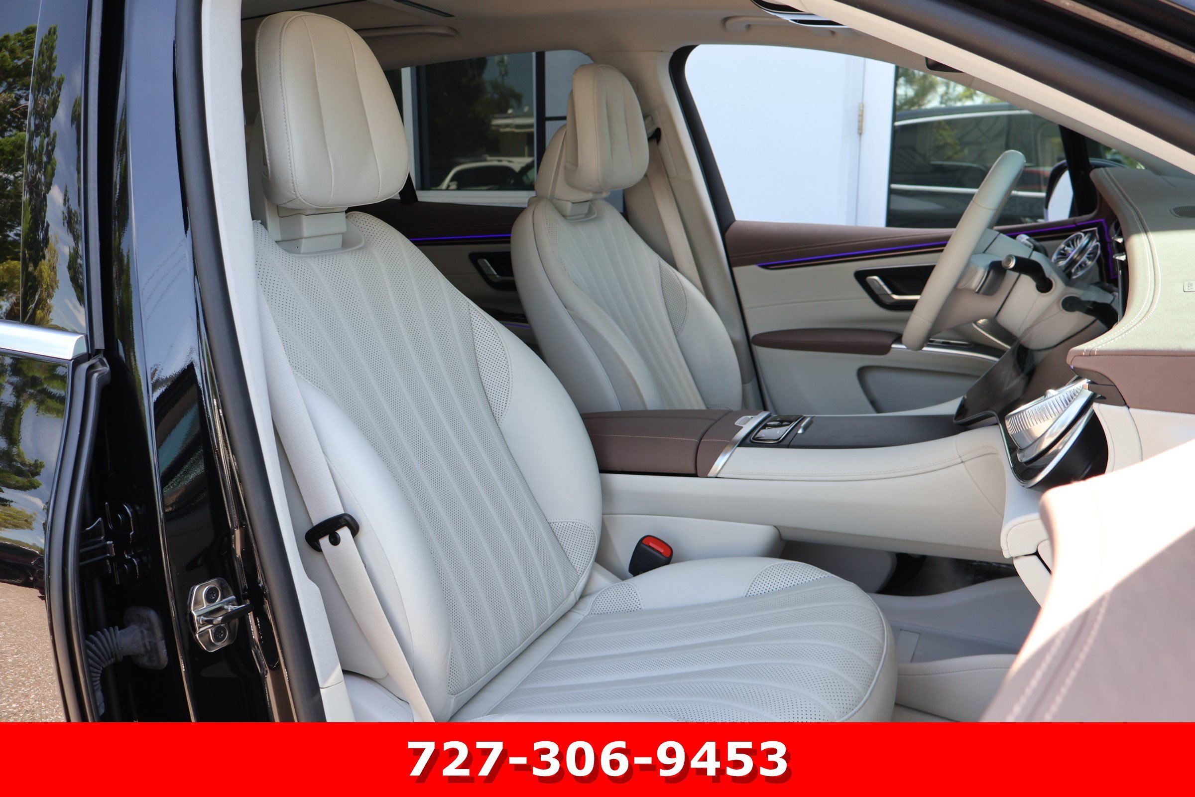 Certified Used 2023 Obsidian Black Metallic Mercedes-Benz EQS 580 image 23