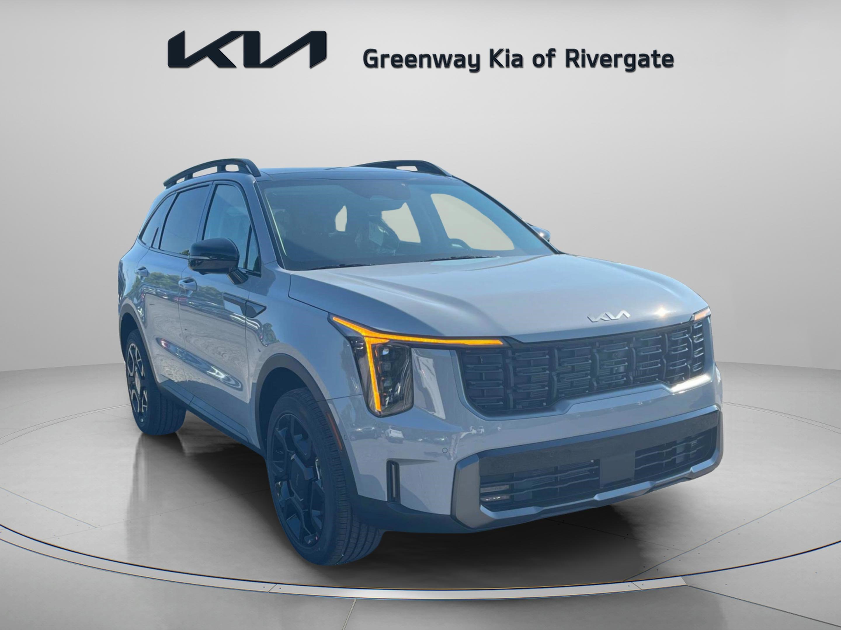 New 2025 Wolf Gray Kia X-Line SX AWD image 1