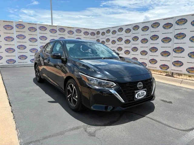 Used 2024 Super Black Nissan SV image 2