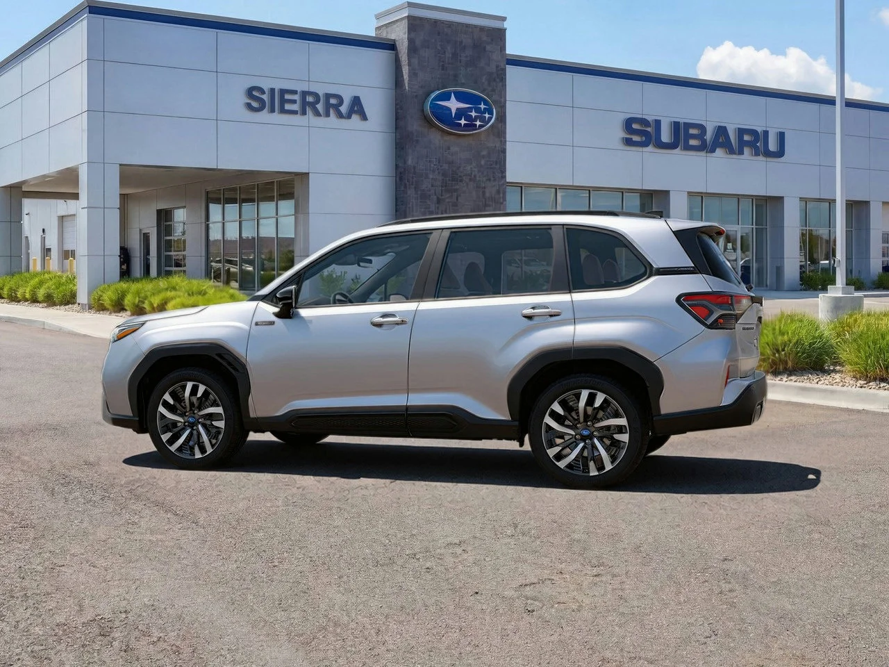 New 2026 Ice Silver Metallic Subaru Touring Hybrid image 5