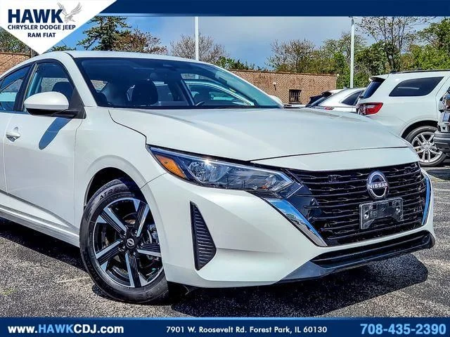 Used 2024 Nissan Sentra SV with VIN 3N1AB8CV7RY215322 for sale in Forest Park, IL