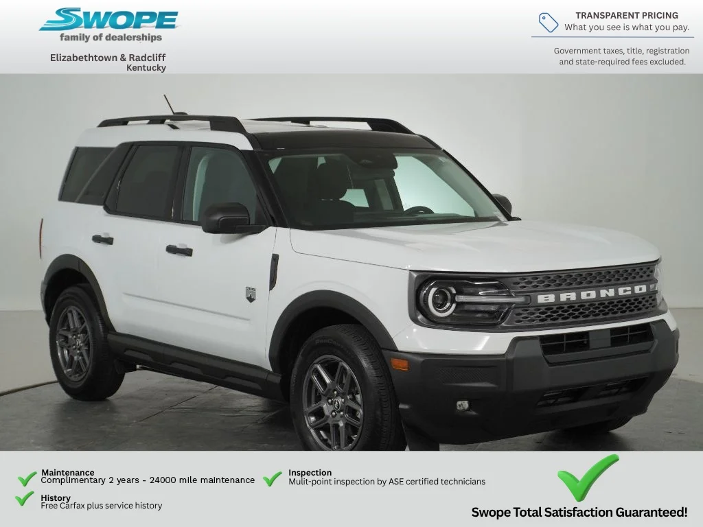Used 2025 OXFORD WHITE Ford Big Bend image 1
