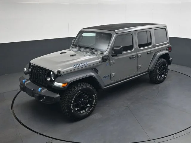 Used 2023 Gray Clearcoat Jeep Willys 4xe image 28