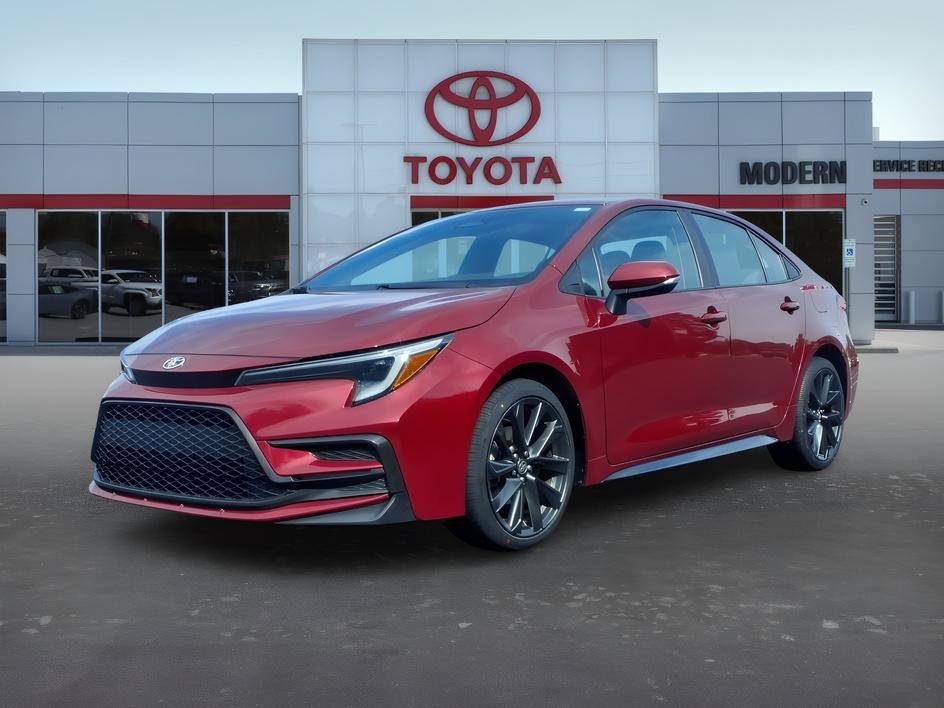 Used 2024 Ruby Flare Pearl Toyota SE image 1